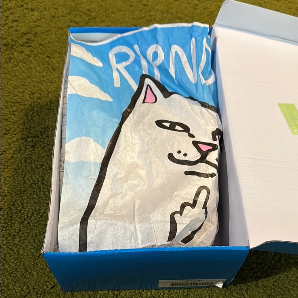 Ripndip Blue and White Sneakers